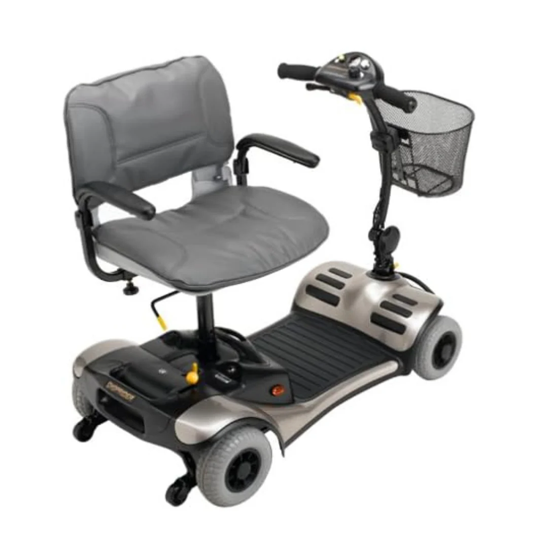 Shoprider Dasher Color Interchangeable Personal Travel Scooter & Swivel Seat